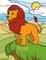 Wild Animals Coloring Book 1 & 2