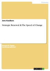 Strategic Renewal & The Speed of Change