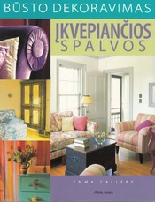 Būsto dekoravimas. Įkvepiančios spalvos