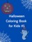 Halloween Coloring Book for Kids #1