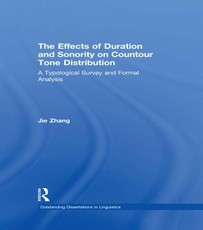 Zhang, J: Effects of Duration and Sonority on Countour Tone