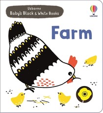 Baby's Black and White Books Farm