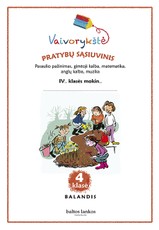 Vaivorykštė. 4 klasės pratybų sąsiuvinis. Balandis