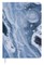 Stone Paper Sodalite Blue Dotted Notebook