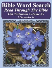 Bible Word Search Read Through The Bible Old Testament Volume 65