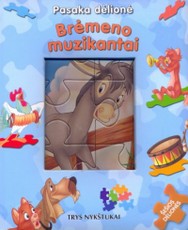 Pasaka dėlionė „Brėmeno muzikantai“