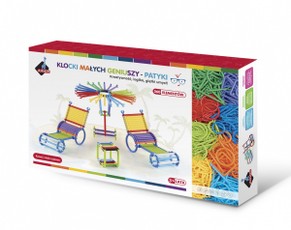 Blocks Sticks — konstruktoriaus rinkinys, 360 detalių (dėžėje)