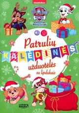 Šunyčiai patruliai. Patrulių kalėdinės užduotėlės su lipdukais