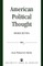 American Political Thought, Revised Edition