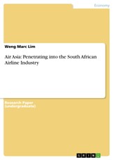 Air Asia: Penetrating into the South African Airline Industry