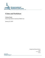 Crime and Forfeiture