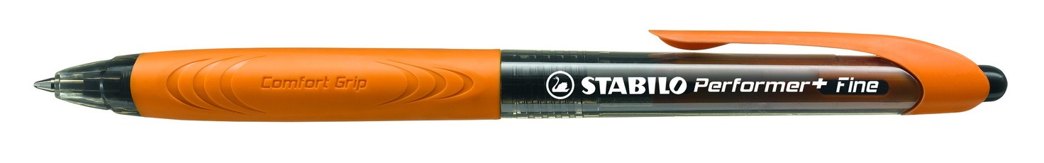 Tušinukas PERFORMER+ juodas-t.oranžinis