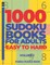 1000 Sudoku Books For Adults Easy To Hard - Volume 1