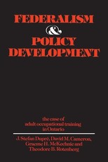 Federalism and Policy Development