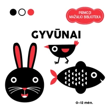 Gyvūnai. Pirmoji mažylio biblioteka