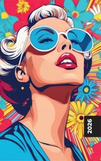 2026 m. A5 darbo kalendorius POP ART