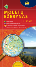 Molėtų ežerynas. 1 : 50 000