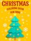 Christmas coloring book for kids.