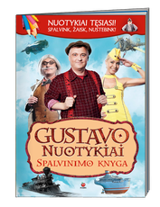 Gustavo nuotykiai. Spalvinimo knyga Nr. 1