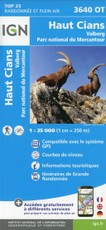 Haut Cians Valberg Parc national du Mercantour 1 : 25 000