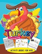 Turkey Thanksgiving Activity books for kids
