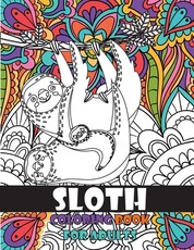 Sloth Coloring Book for Adults