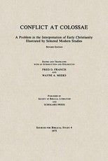 Conflict at Colossae