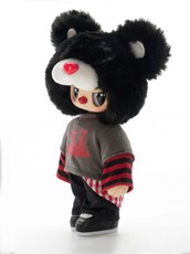 REBEL BEAR Spalvinga beždžionėlė "Street", 18 cm