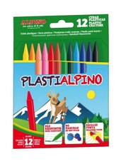 Vaškinės kreidutės PLASTIALPINO 12sp 8mm