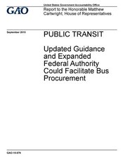 Public transit, updated guidance and expanded federal authority could facilitate bus procurement