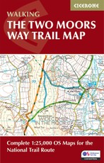 The Two Moors Way Trail Map