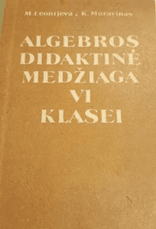 Algebros didaktinė medžiaga VI klasei