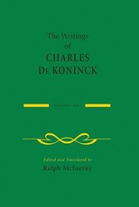 The Writings of Charles de Koninck
