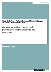 Conceptual and developmental perspectives on Sustainability and Education