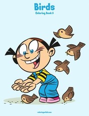 Birds Coloring Book 8