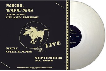 Vinilinė plokštelė LP YOUNG NEIL AND CRAZY HORSE „Live In New Orleans 1994“ (Natural Clear Vinyl) (LP)