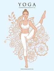 Yoga Coloring Book for Grown-Ups 1 & 2