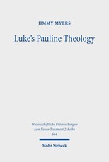 Luke's Pauline Theology