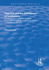 Gualini, E: Planning and the Intelligence of Institutions