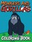 Monkeys and Gorillas Coloring Book