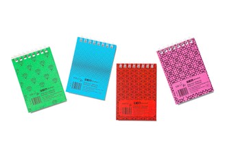 Bloknotas su horizontalia spirale A7/50l