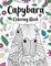 Capybara Adult Coloring Book