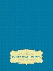 Large 8.5 x 11 Dotted Bullet Journal (Blue #9) Hardcover - 245 Numbered Pages