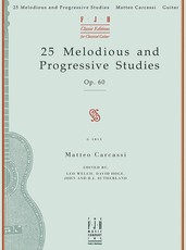 25 Melodious and Progressive Studies, Op. 60