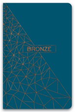 Užrašų knygutė A6 96lap 70g lang BRONZE