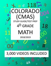 4th Grade COLORADO CMAS, 2019 MATH, Test Prep