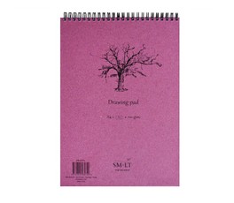 Bloknotas piešimui A4 120g 60l su spirale viršuje