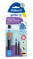 GRIFFIX-3 rašiklis R juodas