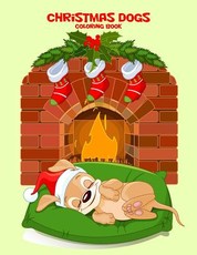 Christmas Dogs Coloring Book 1