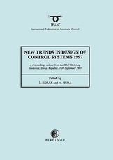 New Trends in Design of Control Systems 1997